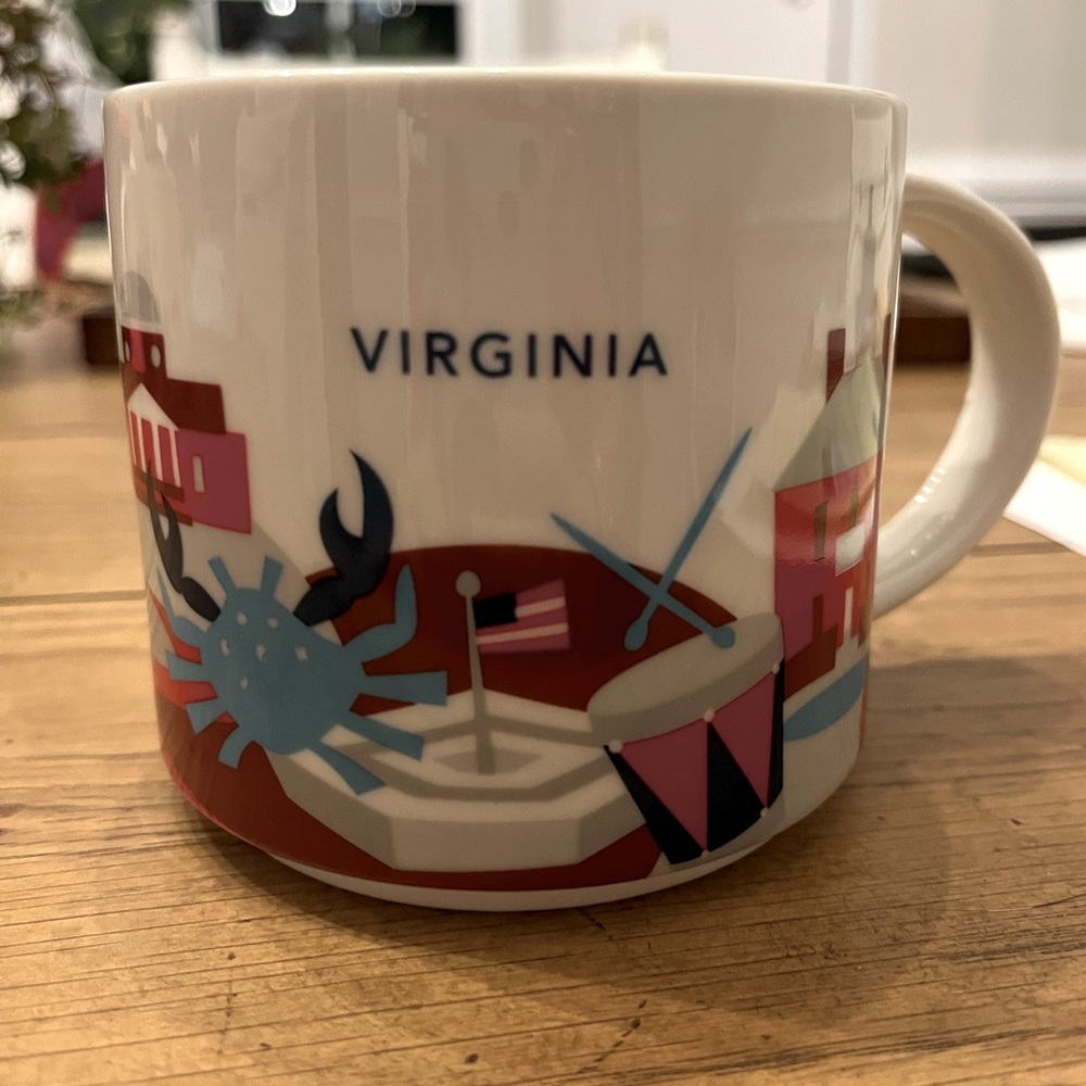 Virginia “You are Here” Starbucks mug collection